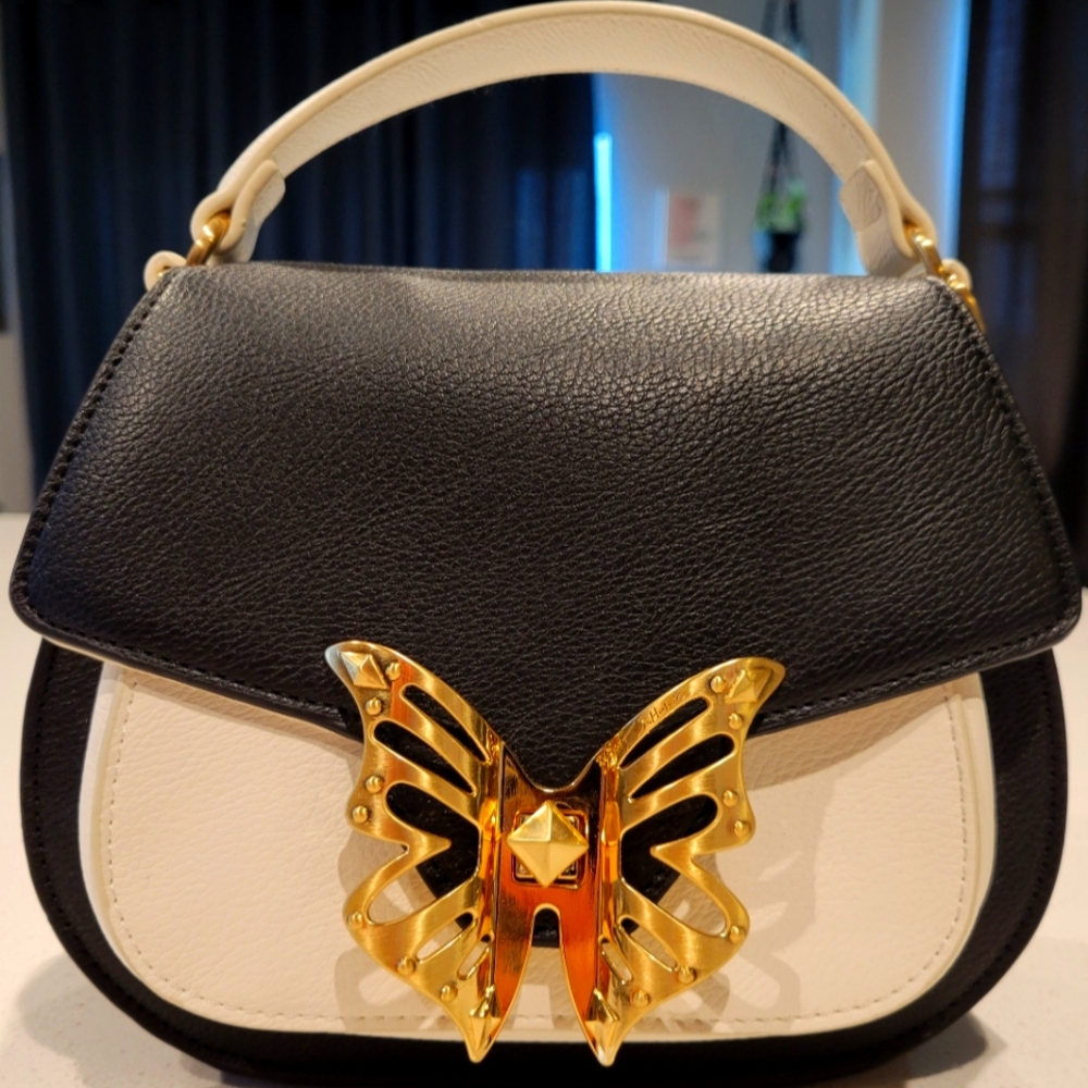 Betsey Johnson Butterfly Flap Crossbody Bag purse